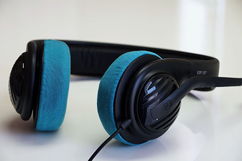 SENNHEISER GSP 107 ear pads compatible with mimimamo