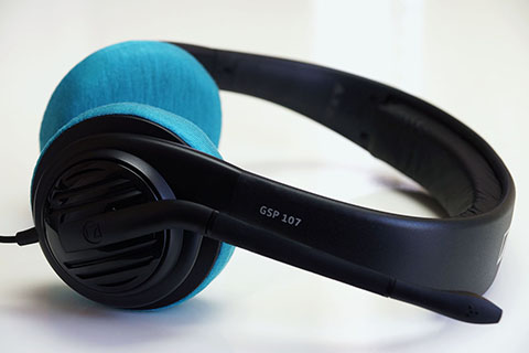 SENNHEISER GSP 107 ear pads compatible with mimimamo