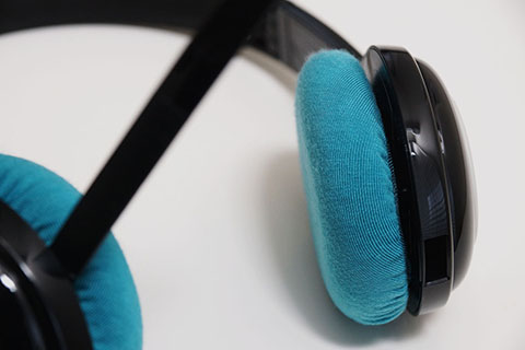 Logicool H600 (H600R) ear pads compatible with mimimamo