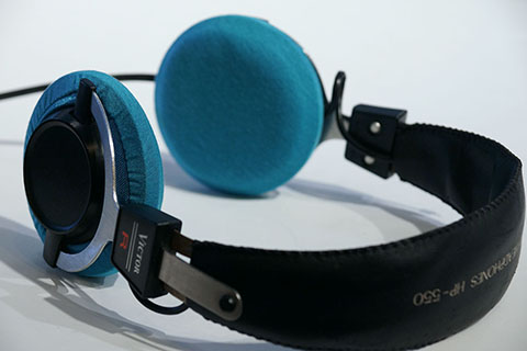 Victor HP-550 ear pads compatible with mimimamo
