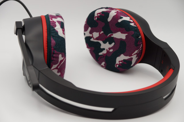 ELECOM HS-G01BK ear pads compatible with mimimamo