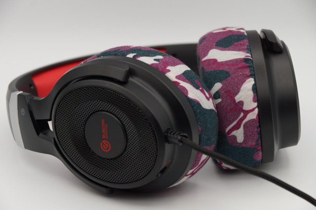 ELECOM HS-G60BK ear pads compatible with mimimamo