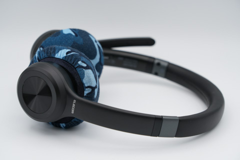 ELECOM LBT-HSOH20BK ear pads compatible with mimimamo