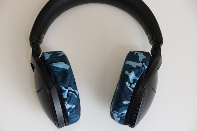 Panasonic RP-HD300B ear pads compatible with mimimamo