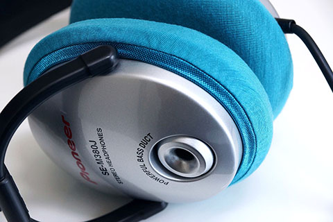 Pioneer SE-M380J ear pads compatible with mimimamo