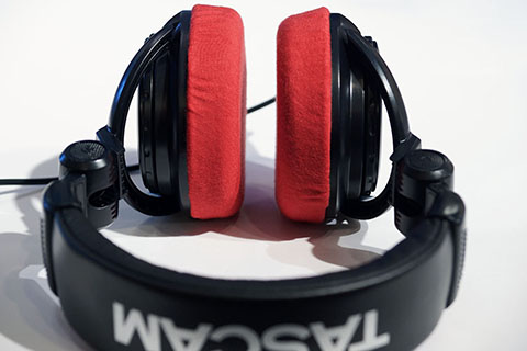 TASCAM TH-02 ear pads compatible with mimimamo