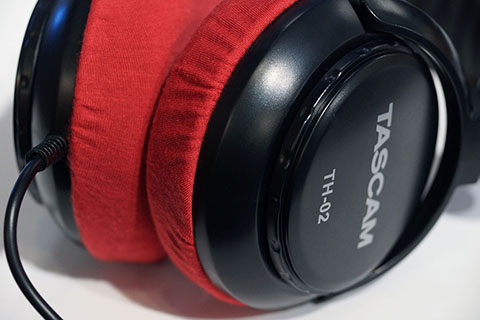 TASCAM TH-02 ear pads compatible with mimimamo