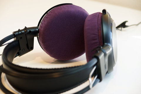 ELECOM TVOH0350BK ear pads compatible with mimimamo