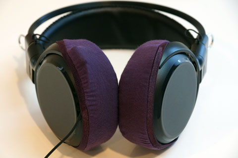 ELECOM TVOH0350BK ear pads compatible with mimimamo