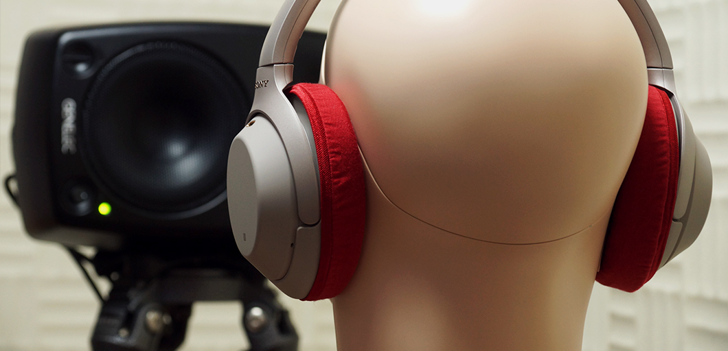 WH-1000XM3のノイズキャンセリングテストの様子