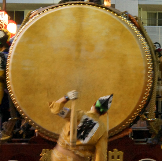 大太鼓登場