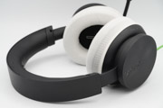 Microsoft XBOX Stereo Headset のイヤーパッドへの装着例