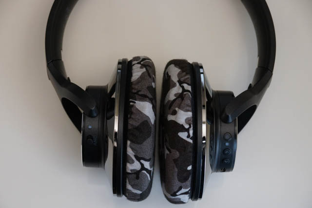 OneOdio A10のイヤーパッドへのmimimamoの対応