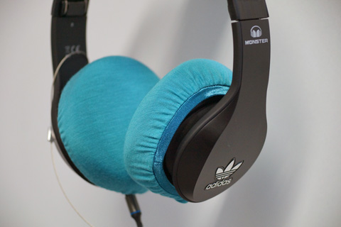 MONSTER adidas Originals by Monsterのイヤーパッドへのmimimamoの対応