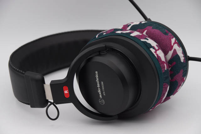 audio-technica ATH-770XCOMのイヤーパッドへのmimimamoの対応