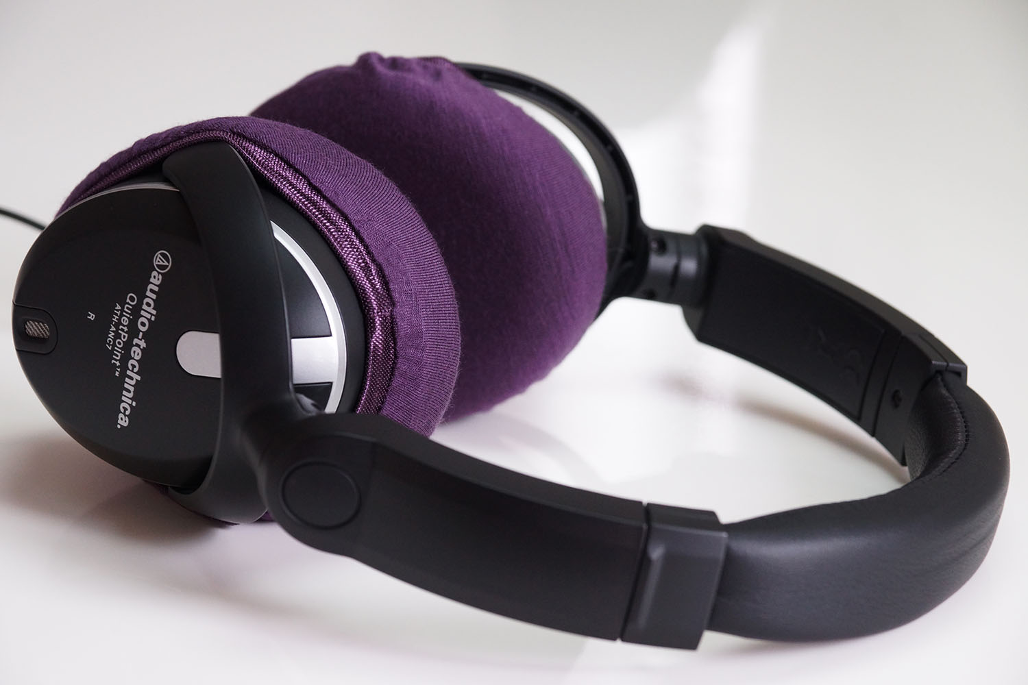 audio-technica ATH-ANC7のイヤーパッドへのmimimamoの対応