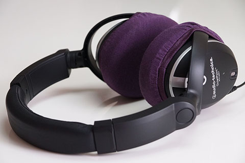 audio-technica ATH-ANC7のイヤーパッドへのmimimamoの対応