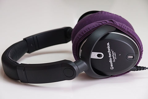 audio-technica ATH-ANC7のイヤーパッドへのmimimamoの対応