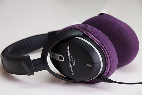audio-technica ATH-ANC7のイヤーパッドへのmimimamoの対応