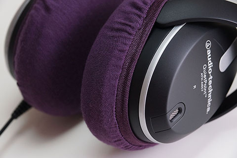 audio-technica ATH-ANC7のイヤーパッドへのmimimamoの対応