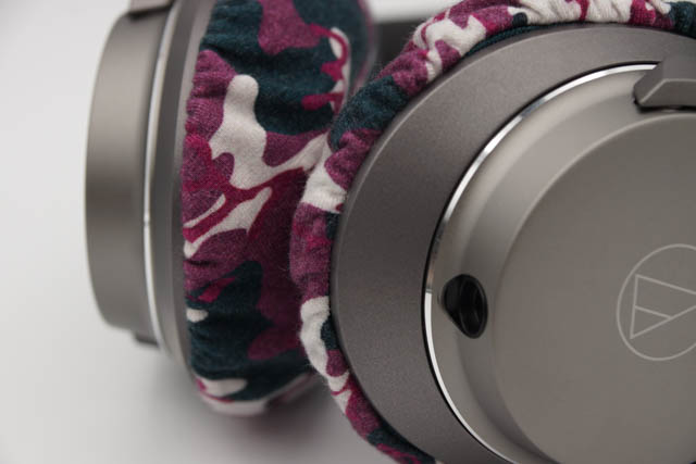 audio-technica ATH-AR5のイヤーパッドへのmimimamoの対応