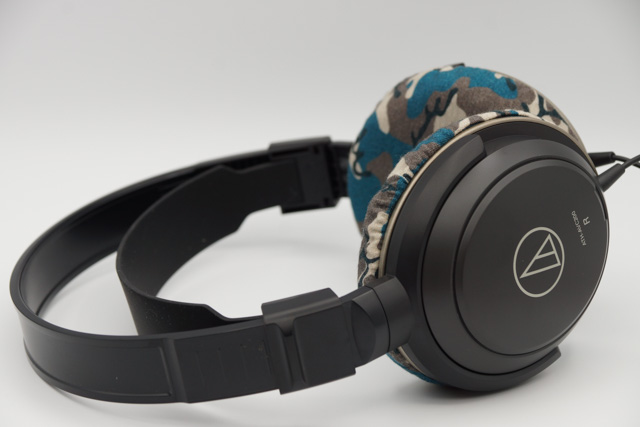 audio-technica ATH-AVC200のイヤーパッドへのmimimamoの対応