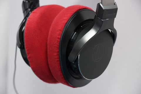 audio-technica ATH-DSR7BTのイヤーパッドへのmimimamoの対応