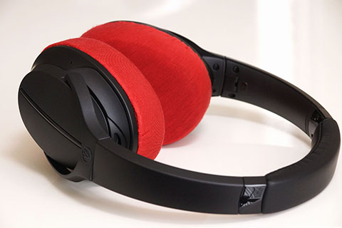 audio-technica ATH-DWL550のイヤーパッドへのmimimamoの対応