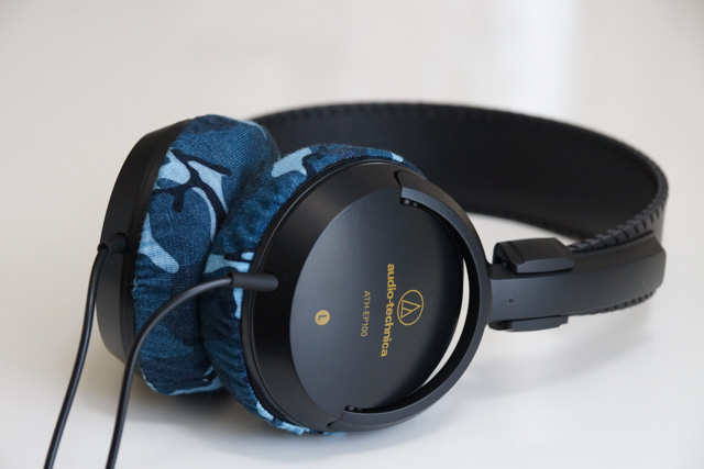 audio-technica ATH-EP100のイヤーパッドへのmimimamoの対応