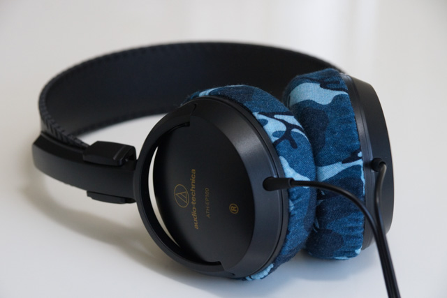 audio-technica ATH-EP100のイヤーパッドへのmimimamoの対応