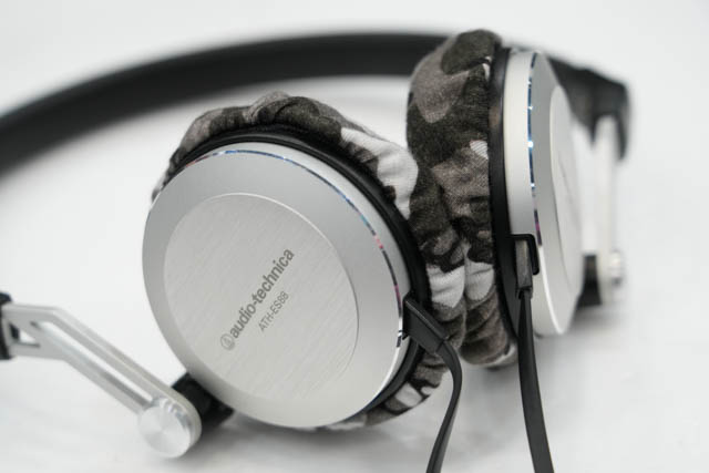 audio-technica ATH-ES88のイヤーパッドへのmimimamoの対応