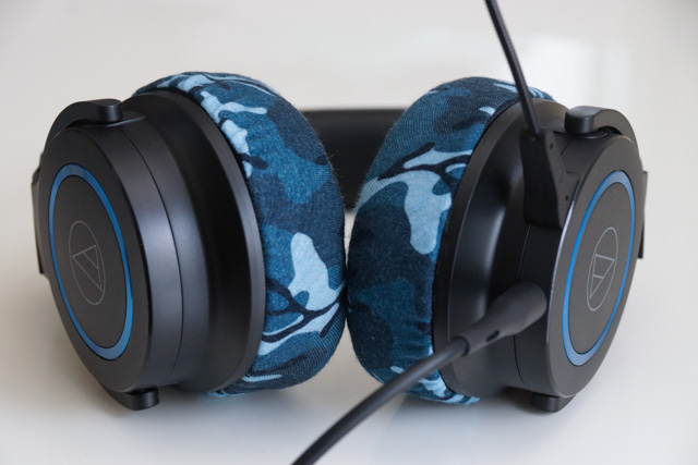 audio-technica ATH-G1のイヤーパッドへのmimimamoの対応