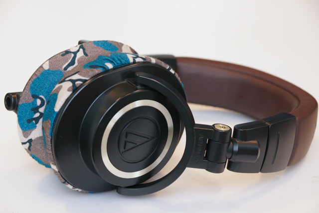 audio-technica ATH-M50xDGのイヤーパッドへのmimimamoの対応