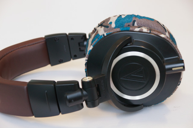 audio-technica ATH-M50xDGのイヤーパッドへのmimimamoの対応