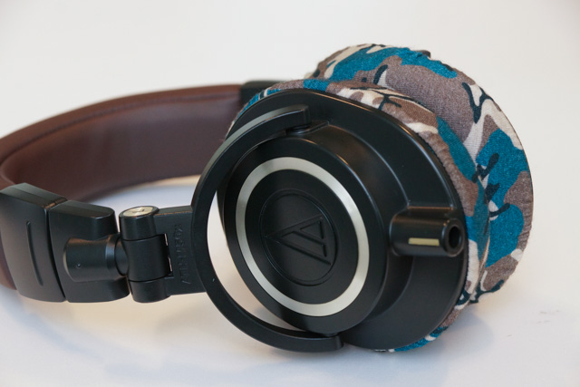audio-technica ATH-M50xDGのイヤーパッドへのmimimamoの対応
