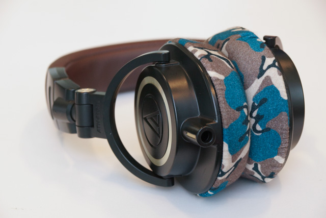 audio-technica ATH-M50xDGのイヤーパッドへのmimimamoの対応