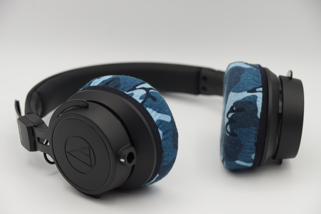 audio-technica ATH-M60xのイヤーパッドへのmimimamoの対応