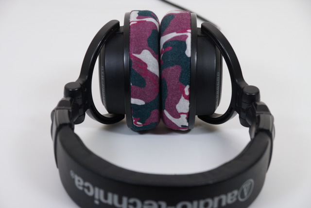audio-technica ATH-PRO500のイヤーパッドへのmimimamoの対応