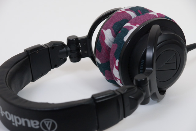 audio-technica ATH-PRO500のイヤーパッドへのmimimamoの対応