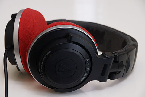 audio-technica ATH-PRO700のイヤーパッドへのmimimamoの対応