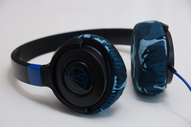audio-technica ATH-S100のイヤーパッドへのmimimamoの対応