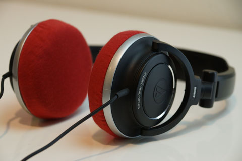 audio-technica ATH-SJ55のイヤーパッドへのmimimamoの対応