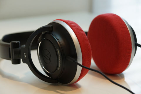 audio-technica ATH-SJ55のイヤーパッドへのmimimamoの対応