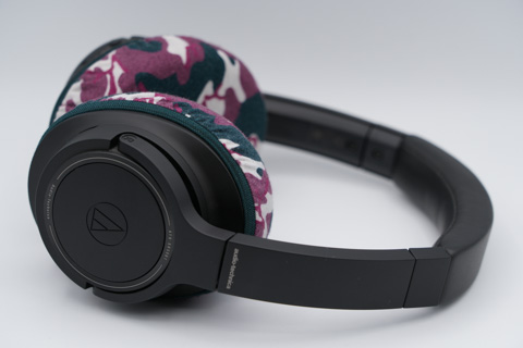 audio-technica ATH-SR50BTのイヤーパッドへのmimimamoの対応