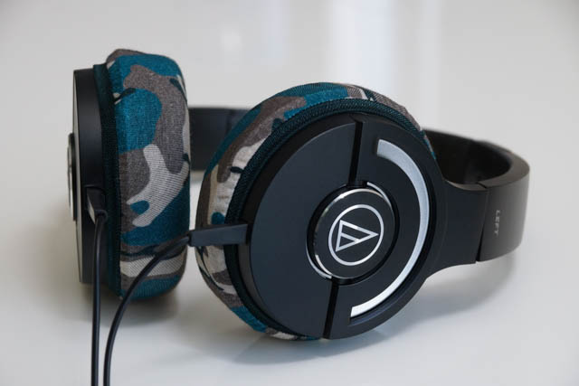 audio-technica ATH-WS55Xのイヤーパッドへのmimimamoの対応