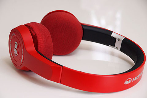 MONSTER CLARITY HD WIRELESSのイヤーパッドへのmimimamoの対応