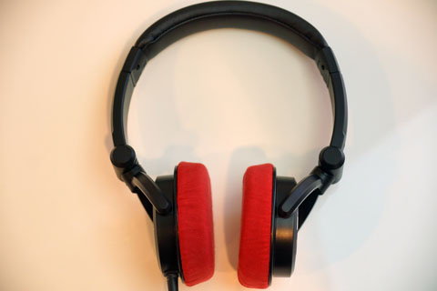 DENON DJ DN-HP500のイヤーパッドへのmimimamoの対応