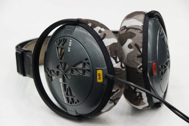 Beyerdynamic DT831のイヤーパッドへのmimimamoの対応