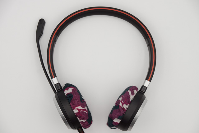 Jabra EVOLVE 40 Stereoのイヤーパッドへのmimimamoの対応