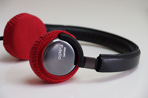 Philips Fidelio F1のイヤーパッドへのmimimamoの対応